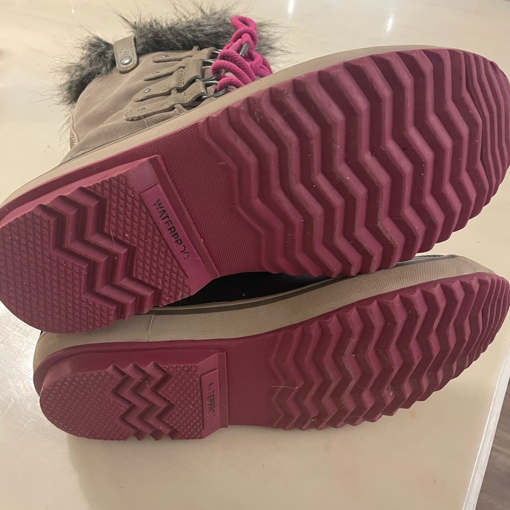 Sorel Joan of‎ Arctic Leather fur Lined Boot - Picture 3 of 6